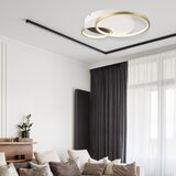 Prigušiva stropna lampa BENITO LED/31W/230V 3000-6500K bela/zlatna | Eponuda.com