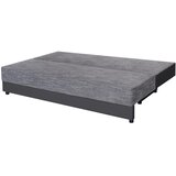 P & B ZOFA S POSTELJNO FUNKCIJO, siva tekstil, leseni material | Shoptok.si