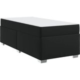  Krevetna konstrukcija Crna 100 x 200 cm tkanina | shoptok.hr