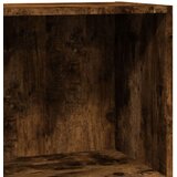 vidaXL Knjižna omara dimljeni hrast 40x24x76 cm inženirski les Cene