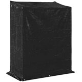  Stalak za drva za ogrjev s kišnom navlakom 150x80x200 cm | Eponuda.ba