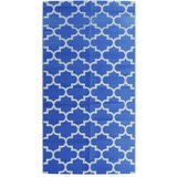 Furnova Zunanja preproga ARAKIL modra 80x150 cm PP, (21930749) | Shoptok.si