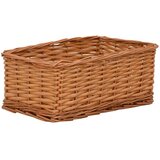  4-dijelni set uklapajućih košara od vrbe smeđi | shoptok.hr