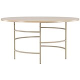 Venture Home Copenhagen okrugli blagovaonski stol ⌀140 cm, izbijeljeni (whitewash) | shoptok.hr
