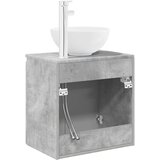  Umivaonik s policom Betonska siva 49,5 x 35 x 63 cm | shoptok.hr