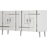 Hanah home komoda line KB150 white silver | ePonuda.com