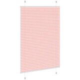  Plisirana zavjesa Roza 85x150 cm Širina tkanine 84,4 cm Poliester | shoptok.hr