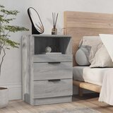  Noćni ormarići 2 kom boja hrasta sonome od konstruiranog drva | Eponuda.com