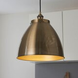  Endon 98744 - Visilica na sajli FRANKLIN 1xE27/10W/230V mesing | Eponuda.com