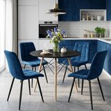  SPLIT stolica - tamnoplavi baršun / crne noge x 4 | shoptok.hr