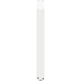  Noge za blagovaonski stol U-oblik 3 kom Bijele 80 x (72-73) cm Čelik | shoptok.hr