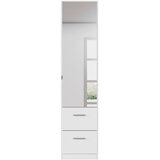 home24 OMARA S KLASIČNIMI VRATI, bela | Shoptok.si