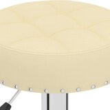 vidaXL Barski stolčki 2 kosa krem blago, (20968011) | Shoptok.si