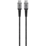 napajalni in sync kabel USB-C na USB-C 60W, 0,5m 145045