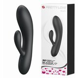 Pretty Love Alvin Rabbit Vibrator - Black Cene