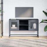 vidaXL TV omarica antracitna 100,5x39x60,5 cm jeklo | Shoptok.si