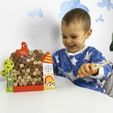Tooky Toy drvena farma Jenga Slike
