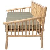 Bloomingville Bež/u prirodnoj boji vrtna sofa od bambusa Sole – | shoptok.hr