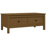  Stolić za kavu boja meda 100 x 50 x 40 cm od masivne borovine | shoptok.hr