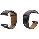 Chameleon Usnjen pašček Style za Apple Watch (38/40/41 mm), črn | Shoptok.si