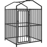 Vanjski kavez za pse s krovom 120 x 120 x 150 cm | shoptok.hr