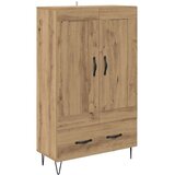 vidaXL Highboard Umjetnički hrast 69,5 x 31 x 115 cm Konstruirano drvo | shoptok.hr