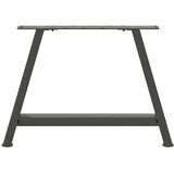  Noge za klubsko mizico v obliki črke A, 2 kosa, antracitne, 70 x (42-43) cm, jeklo, (22123858) | Shoptok.si