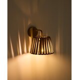 Kave Home LED stenska zunanja svetilka s solarnim panelom (višina 23 cm) Aldet – | Shoptok.si