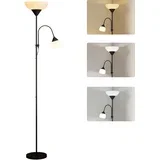 stoječa svetilka kovina, plastika 28D x 28Š x 179,5V cm črno, (5000242749)