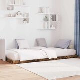  Posteljni okvir Dimljeni oreh 75 x 190 cm Konstruiran les, (5000121240) | Shoptok.si
