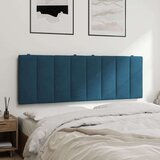  Jastuk za uzglavlje plavi 120 cm baršunasti | shoptok.hr