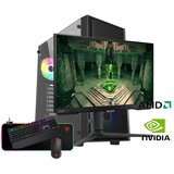  Gaming računar Ryzen 5 5600X, RTX 3050 6GB i Samsung LS25BG400EUXEN i Krux Meteor, Fantech UX3, Fantech MPR800S Firefly | Eponuda.ba