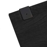 vidaXL 7-dijelni set kupaonskog namještaja crni od konstruiranog drva | shoptok.hr