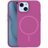 Onasi Mat Liquid silikonski ovitek z MagSafe za iPhone 13 6.1 - fuksija | Shoptok.si