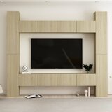 vidaXL 8-dijelni set TV ormarića boja hrasta sonome od iverice Cijene