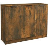 Maison Chic Komoda - Predalnik dimljeni hrast 90,5x30x70 cm konstruiran les, (21718364) Cene