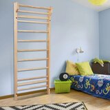  Letvenik z 10 prečkami, leseno plezalo, nosilnost do 100 kg | Shoptok.si