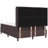  Krevet s opruga kutije Tamno smeđa 200 x 140 cm tkanina | shoptok.hr