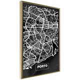  Poster - City Map: Porto (Dark) 30x45 | shoptok.hr