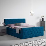 Based Postelja Boxspring Josie-b, Barva Petroleja, 160x200 | Shoptok.si