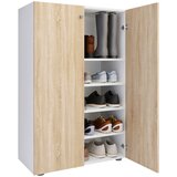 MID.YOU OMARA ZA ČEVLJE bela, hrast sonoma | Shoptok.si