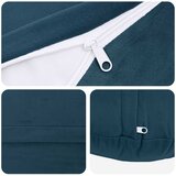  Presvlaka za jastuk 6 pcs HEERLEN Plava Ø 30 cm Baršun | shoptok.hr