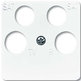 Busch-Jaeger sredinska plošča za anteno aws, 4-kanalna 1743/10-04-214, (20858048) Cene