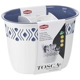 Tosca odcejalnik za pribor 19,5x13,5xh14 belo-moder / pvc, (5000199524) | Shoptok.si