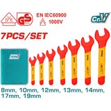 Total 7-delni komplet izoliranih viličastih ključev 0701, 8/10/12/13/14/17/19 industrial (THKISPA0701) | Shoptok.si