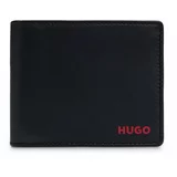Hugo Velika moška denarnica Subway Trifold 50471612 Črna