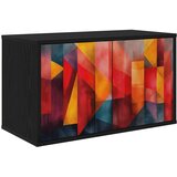 ormar za montažu na zid HEESCH 69 x 33 x 40 cm Crni hrast | shoptok.hr