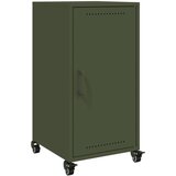 Maison Chic Komoda - Predalnik olivno zelena 36x39x72 cm jeklo, (21715698) Cene