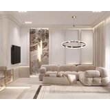 Toolight Stropna svjetiljka Hanging Loop LED APP1549-cp zlatna + daljinski | shoptok.hr