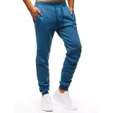 DStreet Spodnie męskie dresowe niebieskie | Shoptok.si